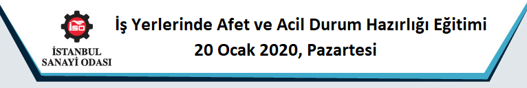İş Yerlerinde Afet ve Acil Durum Hazırlığı Eğitimi