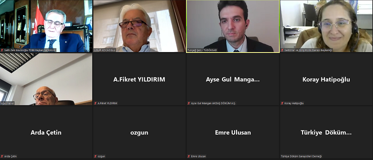 Türkiye Döküm Sanayi Meclisi Sektörün Sorunlarını Masaya Yatırdı
