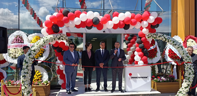 Inductotherm Türkiye, Yeni Fabrikasının Açılışını Gururla Gerçekleştirdi
