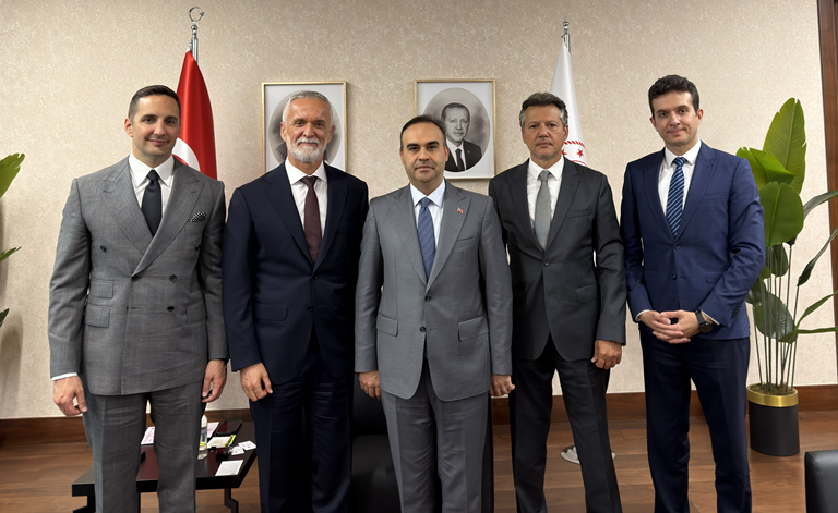 TÜDÖKSAD Heyetinden Sanayi ve Teknoloji Bakanı Mehmet Fatih Kacır’a Ziyaret