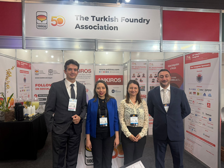 TÜDÖKSAD, FENAF São Paulo'da Türk Döküm Sektörünü ve WFC 2026'yı Tanıttı
